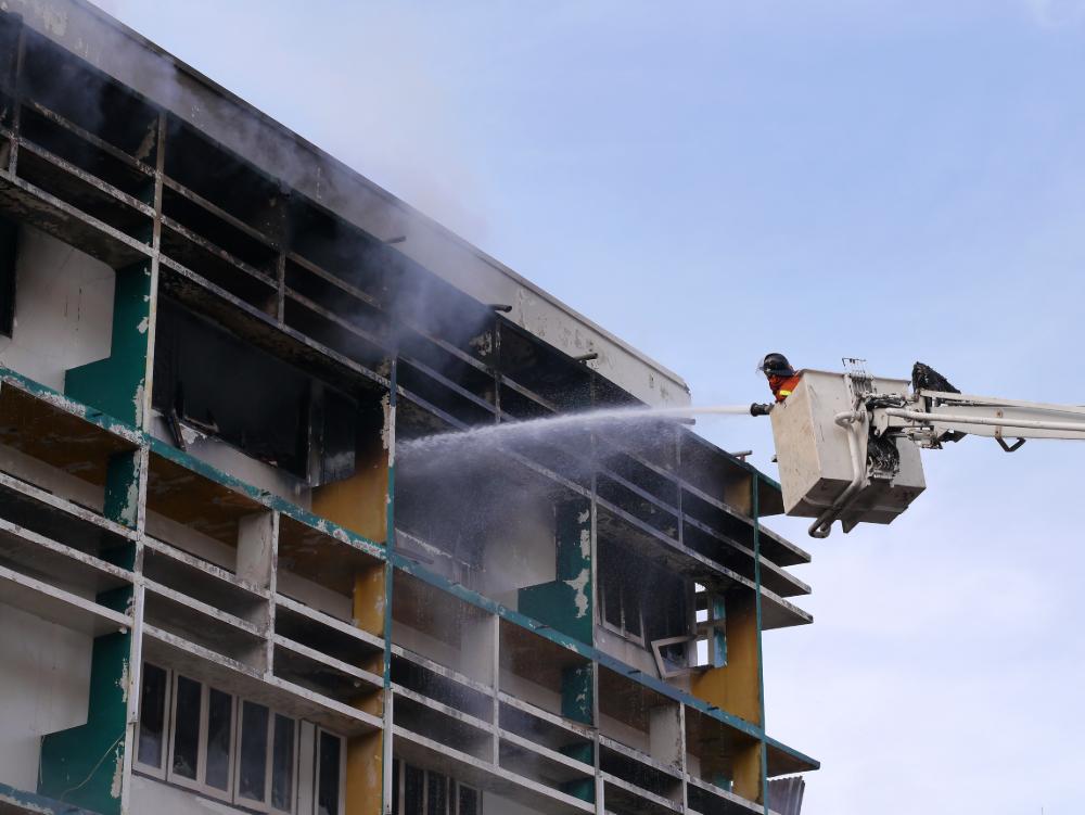 Incendios en edificios